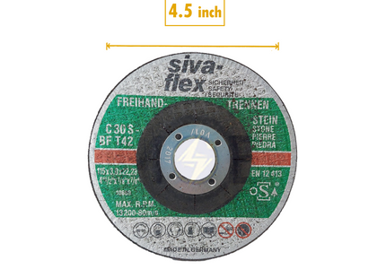 Siva-Flex Abrasive Stone Cutting Disc 115x3x22.2mm | C30S-BF T42