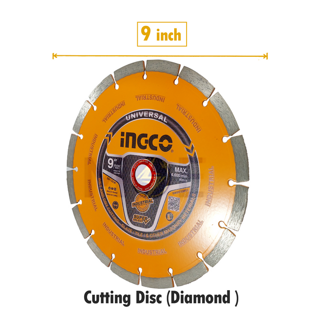 NGCO Diamond Dry Industrial Cutting Disc 230x22.2mm DMD0123013