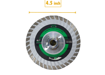Toyo Diamond Turbo Dry Cutting Disc 115xx16mm
