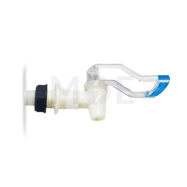 Replacement Faucet for Water Cooler – Male External Threaded with Nut and Washer  Blue حنفية كولربراد مياه دكر مع عزق ازرق