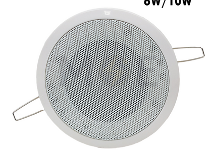 Chungson Weatherproof Recessed Ceiling Speaker White 100V 6W/10W 2.7inch (7cm) Cut-Out | FSP-04 سبيكر مدور مخفي ابيض