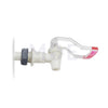 Replacement Faucet for Water Cooler – Male External Threaded with Nut and Washer  Red حنفية كولربراد مياه دكر مع عزق احمر