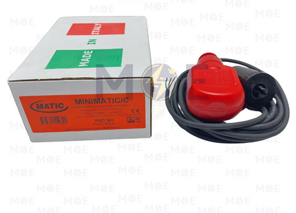 Matic Float Switch Sensor Water Level IP68 5mt | MINIMATIC/C MN-IGS/5M | فواشة طابة اوتوماتيك