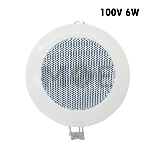 L-Frank Recessed Ceiling Speaker White 100V 6W 2.8inch (7.2cm) Cut-Out  HSR161TH سبيكر مدور مخفي ابيض