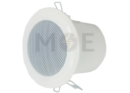 L-Frank Recessed Ceiling Speaker White 100V 6W 2.8inch (7.2cm) Cut-Out | HSR161TH
