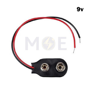 9V Battery Snap Connector with Leads 15cm | JR4300 - SLF4300