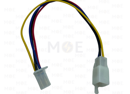 Power Wire Harness / Cable Harness 4Pin Plug Male-Female 28cm | فيشة شك انتاية و دكر مع قفل و شريط