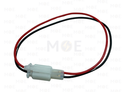 Power Wire Harness / Cable Harness 2Pin Plug Male-Female 28cm | فيشة شك انتاية و دكر مع قفل و شريط