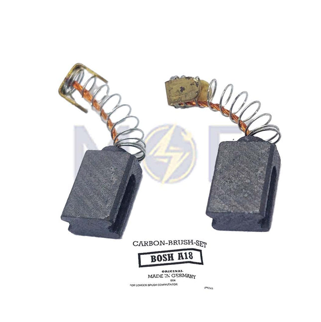 Bosh Power Tools Carbon Brush Set 11x8x5mm | Bosh A18 004