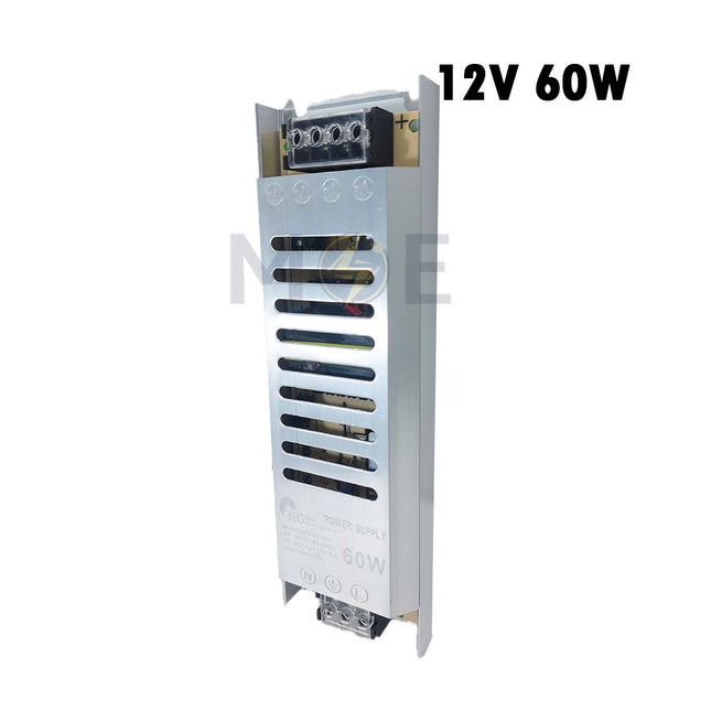 SEG Power Supply Unit Slim AC to DC 12V 60W 5A | S-60-12