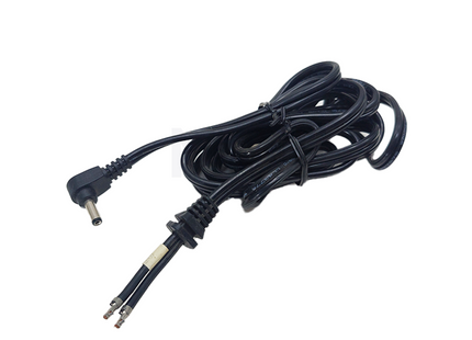 90 degree Right Angle DC Barrel Plug Cable Male to Bare Wire Open End 1.8m فيش دي سي بشريط