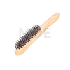 Steel Wire Brush 5 Row with Hardwood Handle