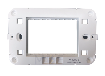 VHO Plastic Mounting Frame White 3module | V-4000-3 | شاسي بلاستيك مثلثة ابيض