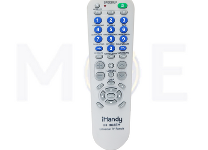 iHandy multifunction Universal TV Remote Control For all LCD/LED TV Brands | IH-303E+