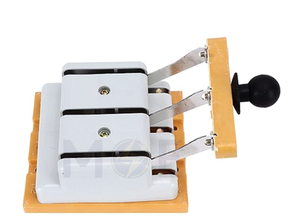 MEC Ceramic Knife Switch / Change Over 3P 60A | Knife Switch-3P60A | هاوس بورسلين