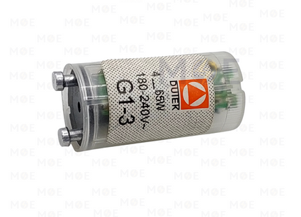 Dutek Safety Starter For T8 Fluorescent Lamp 4-65W 220-240V | G1-3 | ستارتر الكترونيك لمبة فلورسنت