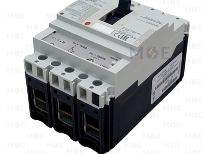 General Electric adjustable type MCCB FD-100 25kA 3P 100A | FDE36TF100GF | دجنتور صناعي ثلاثة فاز