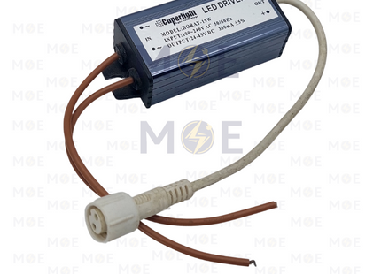 Cuperlight LED Driver Aluminum AC 100-240V DC 24-45V 300mA 15W | HORAY-15W | ترانس ليد المنيوم