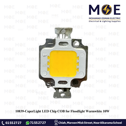 CuperLight LED Chip COB for Floodlight Warmwhite 10W