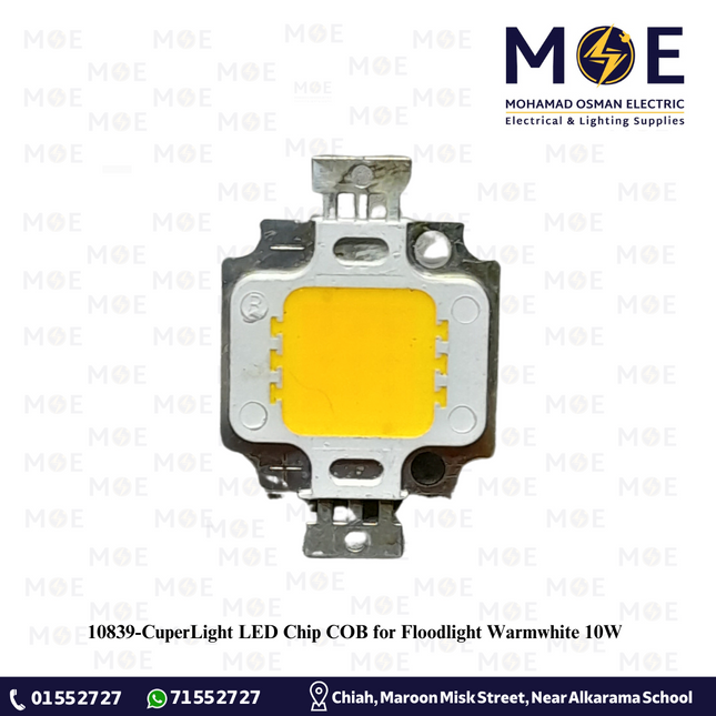 CuperLight LED Chip COB for Floodlight Warmwhite 10W