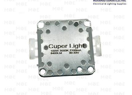 CuperLight LED Chip COB for Floodlight Warmwhite 100W | شيب ليد برجكتور ورم وايت