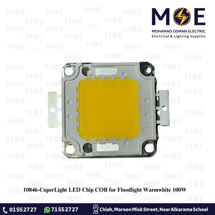 CuperLight LED Chip COB for Floodlight Warmwhite 100W