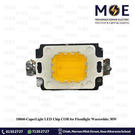 CuperLight LED Chip COB for Floodlight Warmwhite 30W