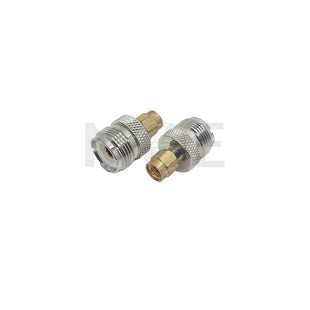 RF Coaxial Adapter UHF (PL-259) Female to SMA Male تحويلة فيشة