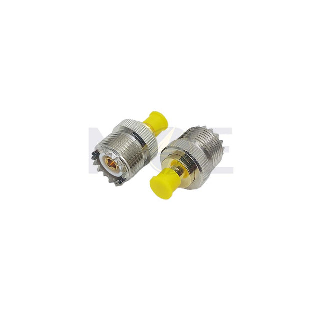 RF Coaxial Adapter UHF (PL-259) Female to SMA Female تحويلة فيشة