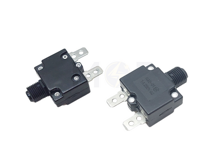 Thermal Overload Circuit Breaker Push Button Reset 6.3mm 250V AC 7A | KGZ-01 فيوز ترميك