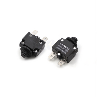Thermal Overload Circuit Breaker Push Button Reset 6.3mm 125V/250V AC 5A | HW-15MB / HS-R01 فيوز ترميك