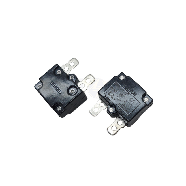Kuoyuh Thermal Overload Circuit Breaker Automatic Reset 6.3mm 32V DC 125V/250V AC 4A | 88AR فيوز ترميك