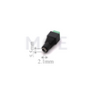 Female DC Barrel Socket Screw Terminal Connector 5.5×2.1mm فيشة دي سي برغي انتاية