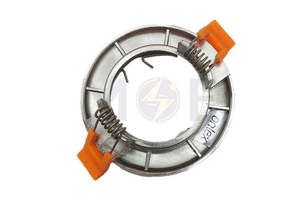 Onlex downlight / Spotlight Frame MR16 Recessed Fix Circular Silver 6cm