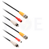 CCTV Camera Cable Extension 1x RCA M-M 1x BNC M-M 1x DC 5.5x2.5mm M-F 30mt كابل كاميرا جاهز )