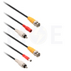 CCTV Camera Cable Extension 1x RCA M-M 1x BNC M-M 1x DC 5.5x2.5mm M-F 20mt كابل كاميرا جاهز