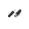 Male DC Barrel Plug Connector 5.5×2.1×9.5mm Bakelite فيش دي سي دكر تلحيم