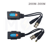 CCTV HD Passive Video Balun Connector transmitter  Receiver BNC & DC M-F To RJ45 To BNC Connector 8MP Cat5 بالون كاميرا 
