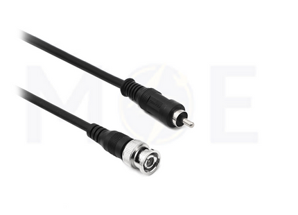 CCTV coaxial Camera Cable Extension 1xBNC Male To 1xRCA Male 1.5mt كابل كاميرا صورة