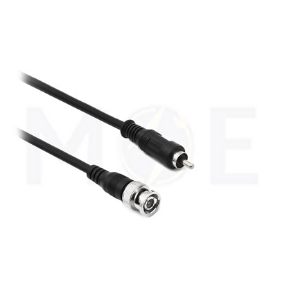 CCTV coaxial Camera Cable Extension 1xBNC Male To 1xRCA Male 1.5mt كابل كاميرا صورة