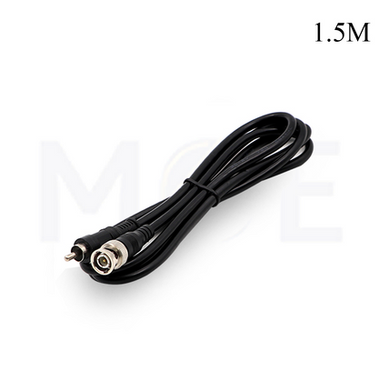 CCTV coaxial Camera Cable Extension 1xBNC Male To 1xRCA Male 1.5mt كابل كاميرا صورة
