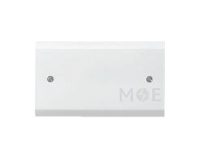 Elettrocanali Plastic Cover for Flush Mount Box Square 4module | 20213 | غطاء بلاستيك مسكر لعلبة مربعة
