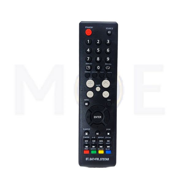 Universal TV Remote control For Starsat / FirstStar LCD/LED TVs