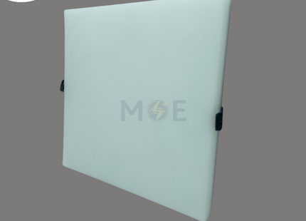 OB LED Downlight/ Panel Light White Ceiling Flush Mounted FrameLess Square Daylight 6400K 4500Lm 20.5cm 45W | 3601 | سبوت ليد مربع مخفي بدون كادر ابيض دايلايت