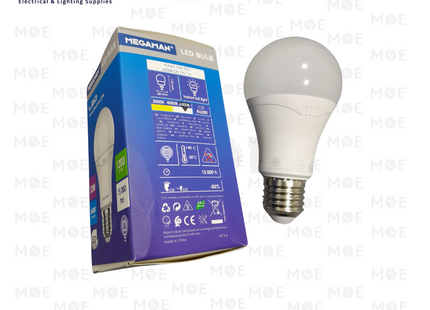 Megaman LED Lamp Bulb DayLight 12V DC E27 12W | YTA60 | لمبة ليد بطارية برم بول دايلايت