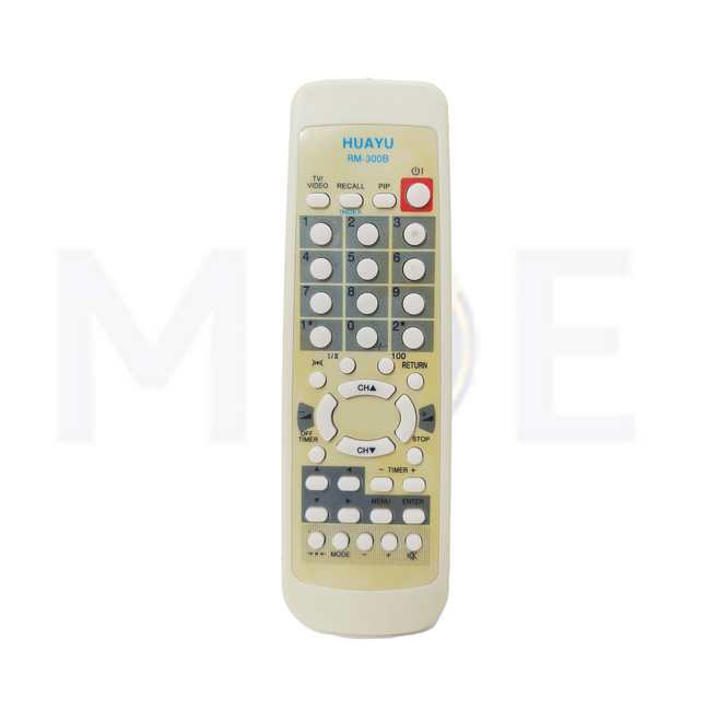 Huayu Universal TV Remote control For Hitachi CRT TVs | RM-300B (similar to RM-791B)