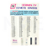 Huayu Universal TV Remote control For Hitachi CRT TVs | RM-300B (similar to RM-791B)