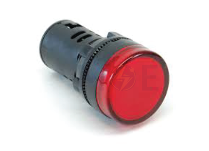 ORIENT Pilot Light / signal Lamp Red AC/DC 12V 22mm | Temoin 22mm AD22-12V RD | لمبة اشارة احمر
