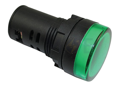 ORIENT Pilot Light / signal Lamp Green AC/DC 12V 22mm | Temoin 22mm AD22-12V GR | لمبة اشارة اخضر
