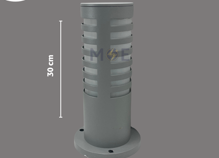 Cuperlight Outdoor Decorative Bollard Light Gray E27 30cm | CU-ST11030 1*E27 | غلوب تصوينة رمادي